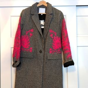 Anthropologie long line blazer
